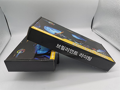 飛機盒印刷（shuā）折疊彩盒 電子產品彩盒包裝盒
