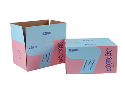 瓦楞紙食品彩箱定製 食品紙箱印刷包裝廠（chǎng）